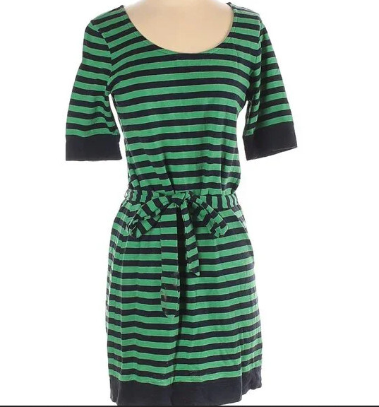 banana republic green striped dress BaubleBar Disney Princess & The Frog Pin