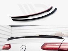 Maxton Design Spoiler Extension/Cap/Wing for Mercedes E53 AMG A238 Gloss Black