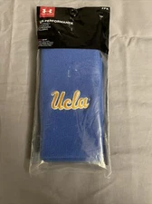 Under Armour UCLA Wristbands Performance UA Team Issued 6" 2 Pack Basketball NWT