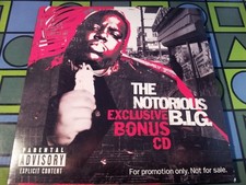 NOTORIOUS BIG EXCLUSIVE BONUS CD  2 SONG SINGLE  2005 BAD BOY SNOOP BUSTA JA