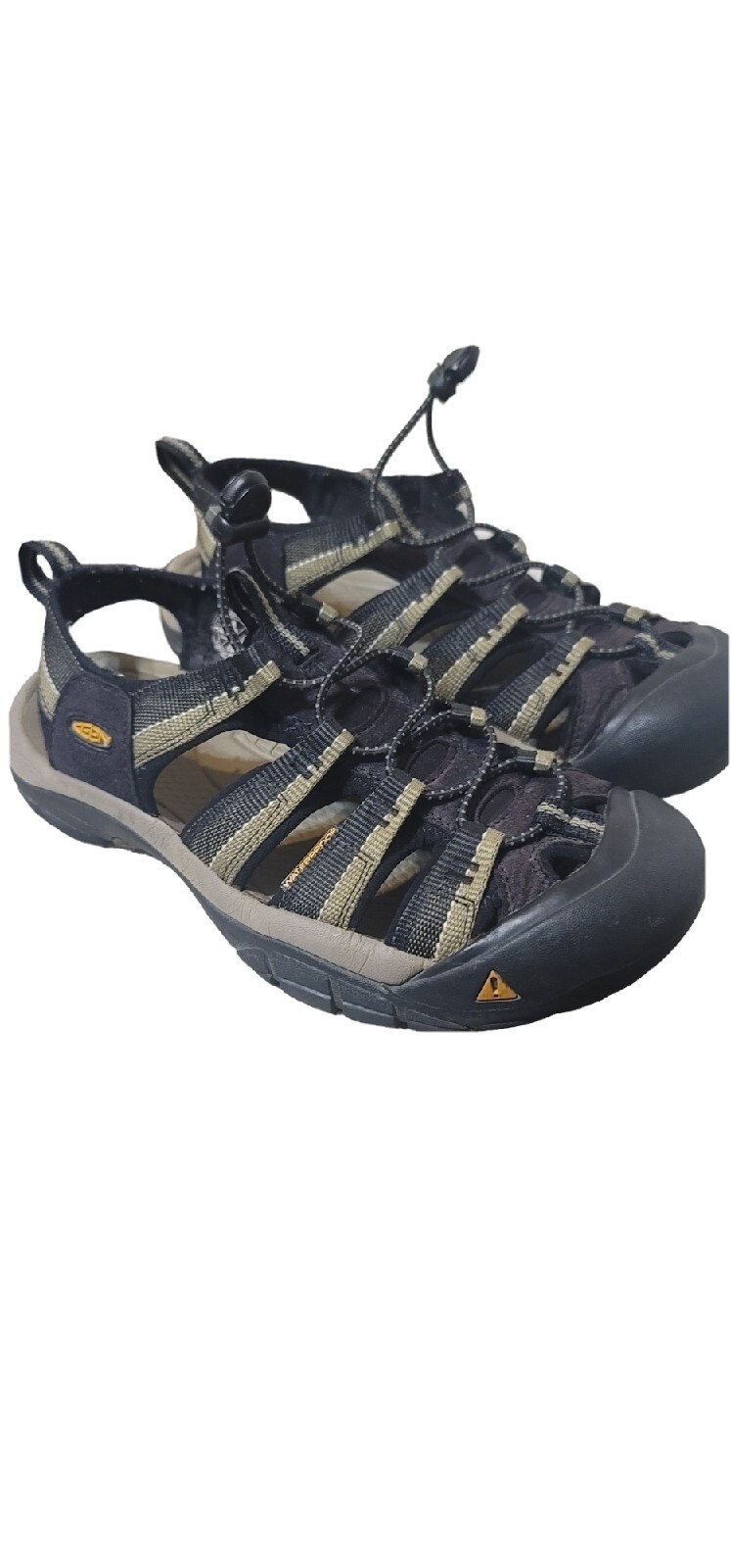 Keen Newport H2 Men's Waterproof black and grey Sports Sandals Size 8 Shoes.