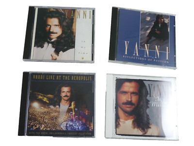 Lot of Yanni Cds In My Time In the Mirror Reflections of Passion Live at the Acr
