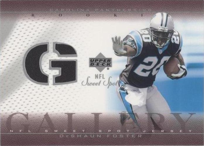 2002 Upper Deck Sweet Spot DeShaun Foster #RG-DF - 1 of 2