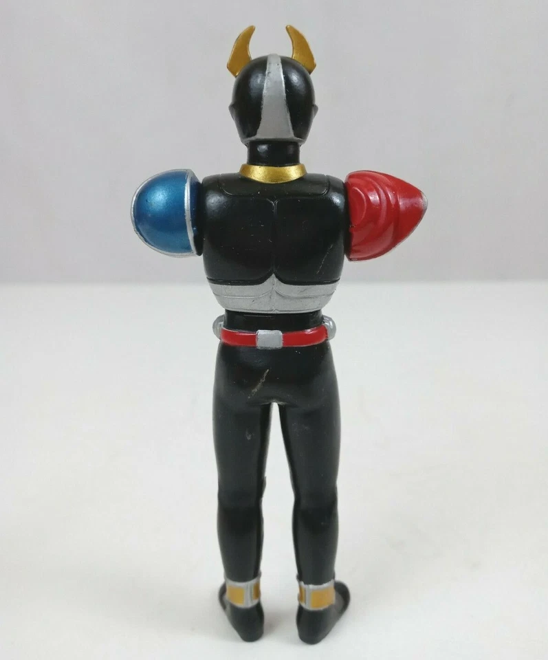 Figura de vinilo 2001 Bandai Rider Hero Series Kamen Rider Agito Trinity Form 5" Foto 3 de 4