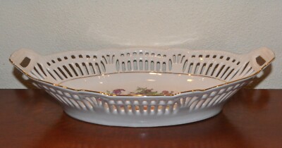 Lion Mark Vintage Porcelain Dish, Germany US Zone, Excellent