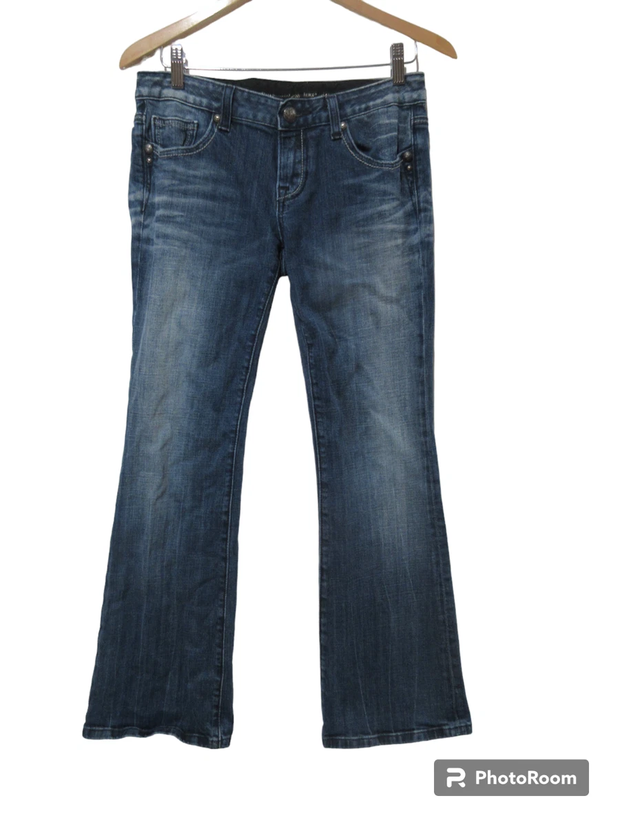 Express Jeans Stretch Womens Dark Blue Jeans Size 5/6
