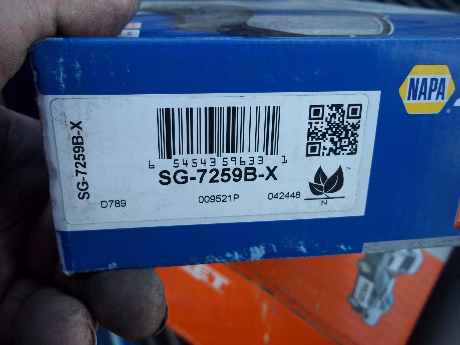 Napa Silent Guard Front Brake Pads Set Integrally Molded Ceramic