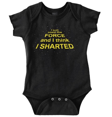 Funny Space Powers Nerdy Sarcasm Adult Humor Newborn Baby Boy Girl Infant Romper - 第 1/9 張圖片