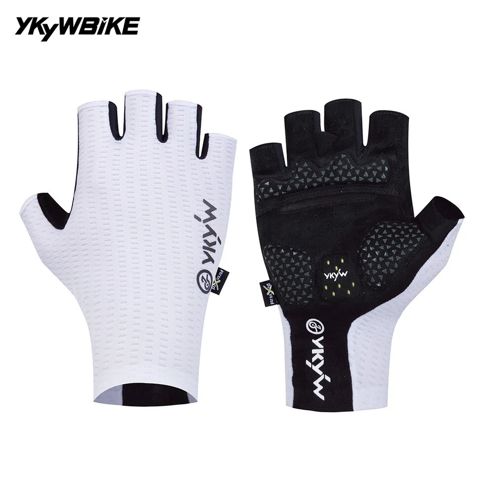 YKYWBIKE Guantes de Ciclismo PORON XRD Esponja Amortiguador MTB Bicicleta de Carretera Guantes Foto 4 de 4
