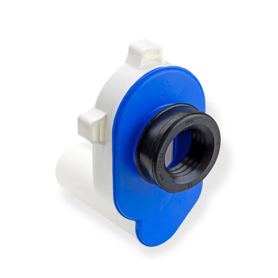 Haas Absaugsiphon für Urinal Urinal-Siphon Absaug-Sifon 80 mm, waagerecht 6280