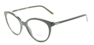 PRADA VPR 08Y 1AB-1O1 52mm Eyewear Brillengestell RX Optical Eyeglasses Glasses NewItaly