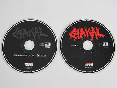 CHAKAL Abominable Anno Domini 1987/Deadland CD MEGA RARE OOP
