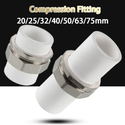 Verschraubung PP-R PPR Rohr Schweißtechnik Fittings 20/25/32/40mm/50mm/63mm/75mm