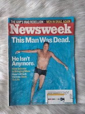 Newsweek Magazine July 23, 2007 This Man Was Dead. He Isn't Anymore GOP Iraq 64p Newsweek Magazine July 23, 2007 This Man Was Dead. He Isn't Anymore GOP Iraq 64p