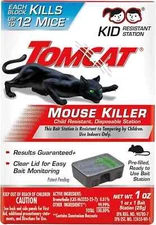 Tomcat Mouse Killer Rats Mice Rat Bait Station Rodent Poison Trap Fast Shipping