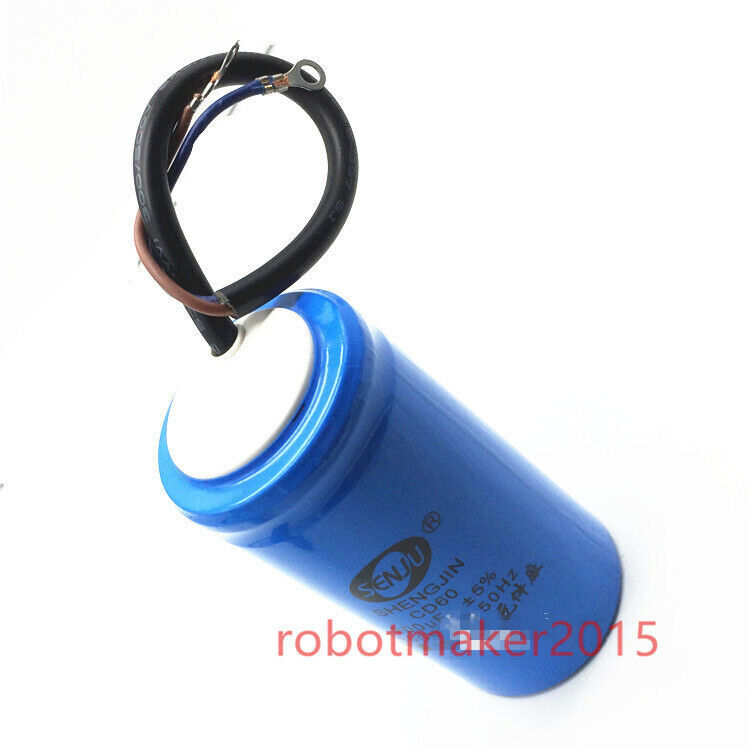 CD60 600UF 450VAC 450V Motor Start Capacitor 600 MFD 5% 50Hz 50*105 MM ...
