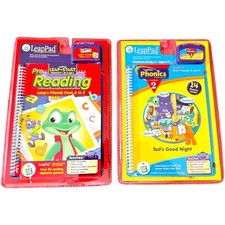 LeapFrog LeapPad Lot Of 2 Pre Reading  Phonics Program