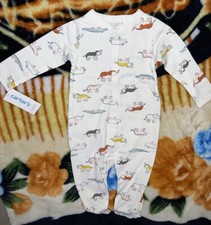 Carter's Baby Animal Sleep And Play Size 6 Months New W Tags 