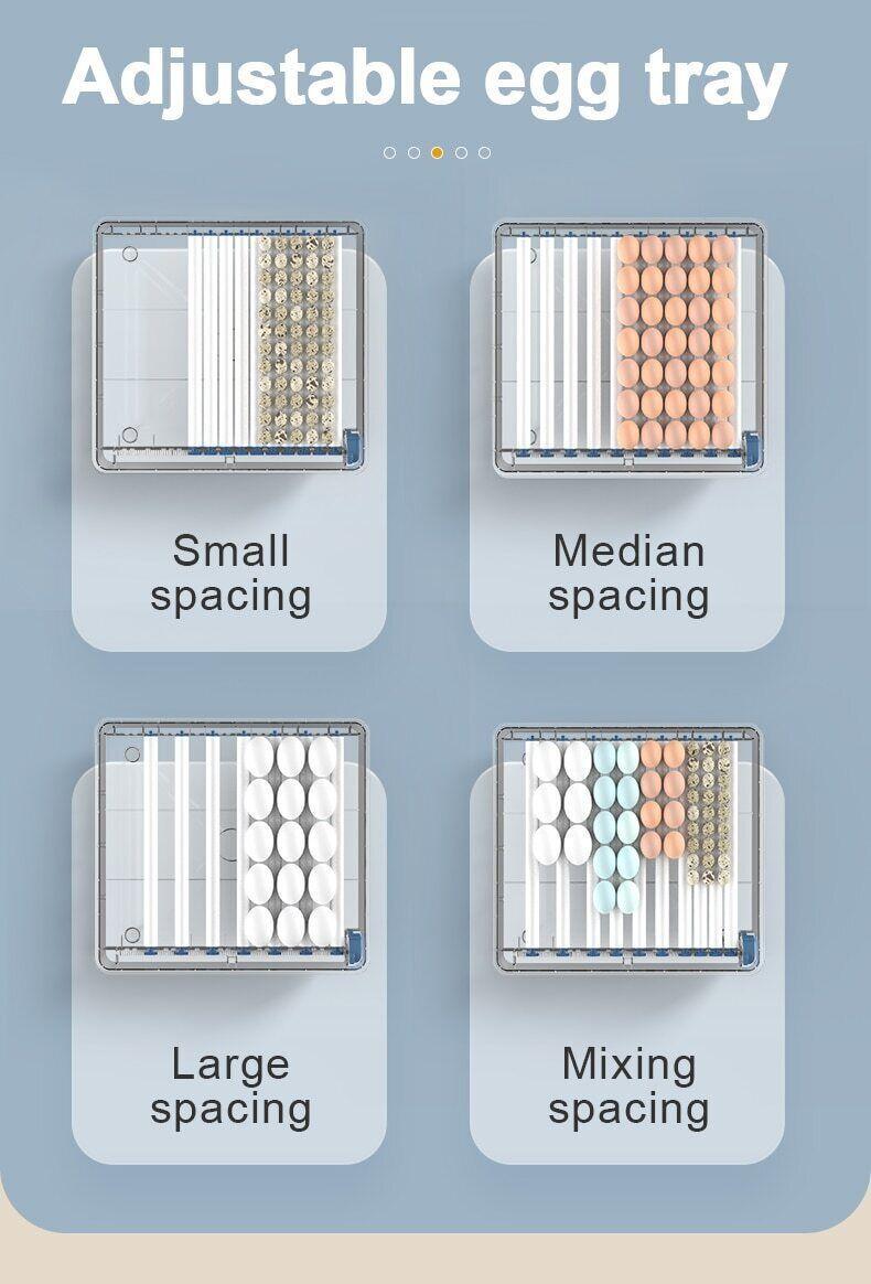 64 Intelligent Incubator Duck Goose Incubator Pigeon Rudin Chicken Incubator eBay