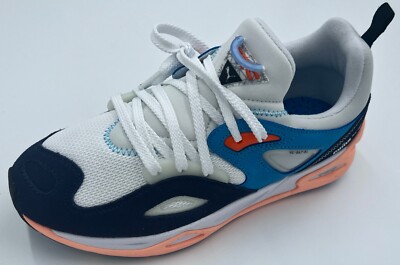 PUMA Schuhe Sneaker Turnschuhe TRC BLAZE THE TRIANGLE 383104 blau weiß apricot