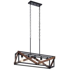 Kichler Barrington 5-Light Farmhouse Cage Chandelier