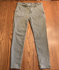 VIGOSS Marley Super Skinny Womens Green Denim JEANS  (32x29) GUC