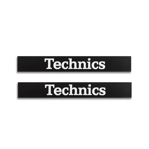 Technics Turntable SP10 Aluminum Logo Badge 54mm(2.125")X7.9mm(0.3125")