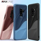 MAXCASE Wave Design Dual Layer Heavy Duty Protection For Samsung Galaxy S9 Plus
