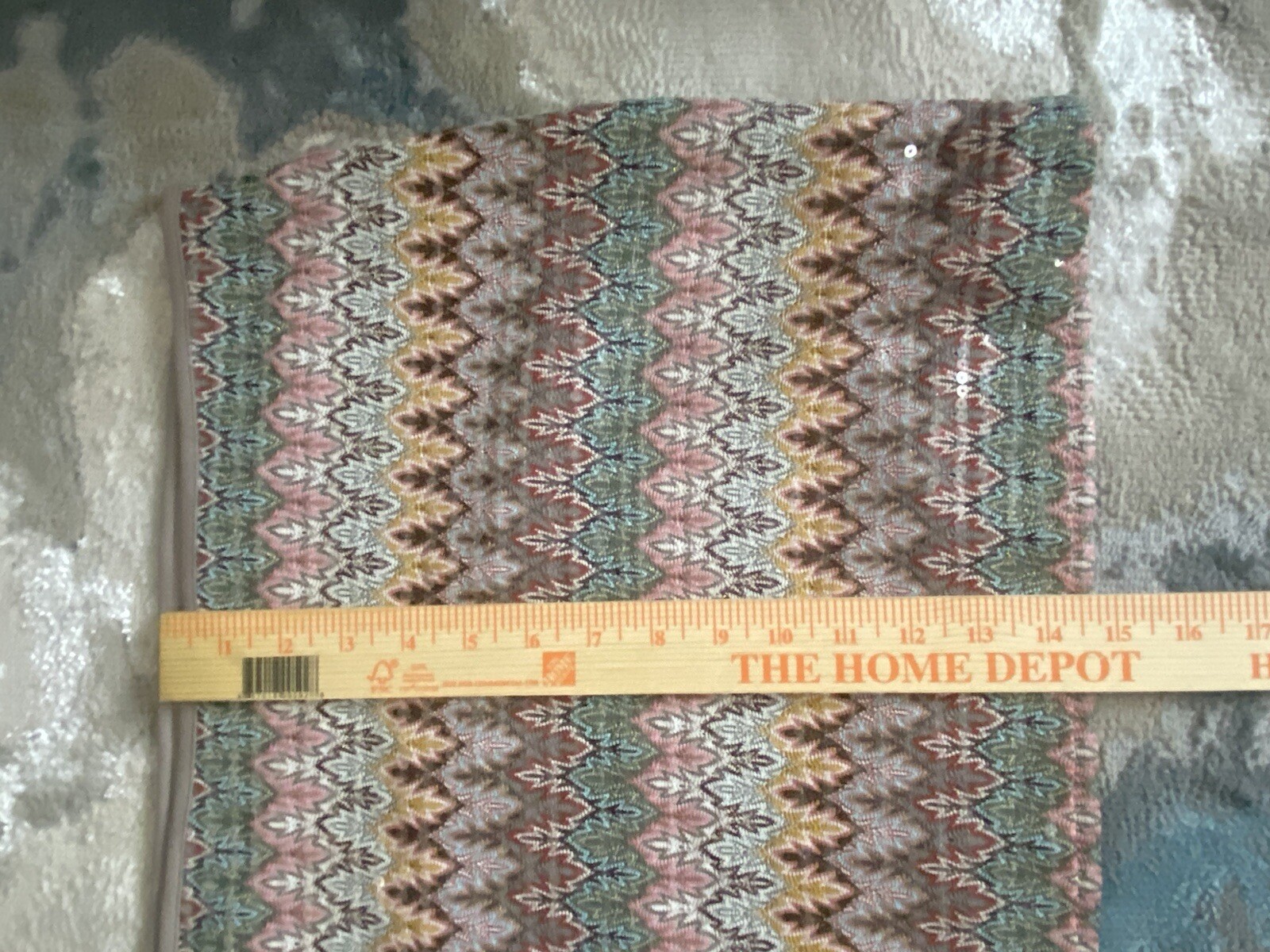 EXPRESS Skirt Sequence Side Zip Medium - image 7