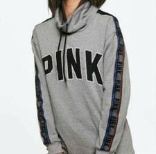 Victoria  s Secret PINK Cowl Neck Pullover Sweatshirt MEDIUM