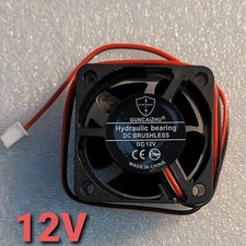 Mini 4020 DC Printer Cooling Fan 5V 12V 24V Brushless Bearing Cooler 40x40x20mm