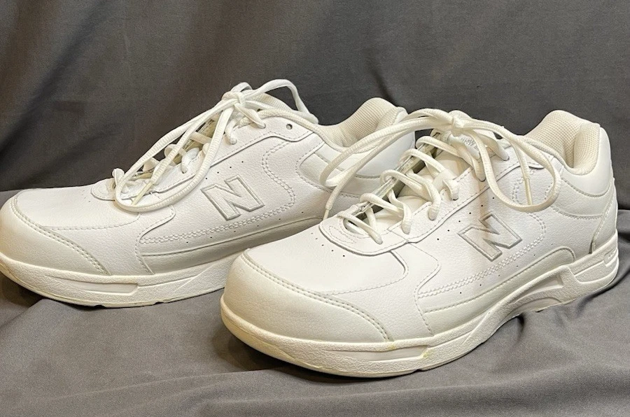 New Balance DSL 2 MW576WT Sneakers da passeggio uomo taglia 10 5 bianche stringate