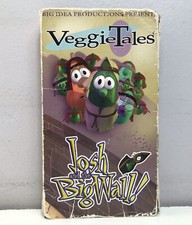 VeggieTales Josh & Big Wall! VHS Video Tape Kids Christian GOD JESUS Obedience