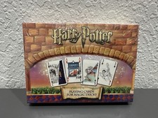 Harry Potter Playing Cards for Magic Tricks Warner Bros Carta Mundi New Sealed