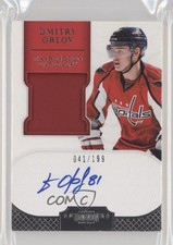 2011-12 Panini Dominion Auto Rookie Patch /199 Dmitry Orlov #181 Patch Auto 6v3