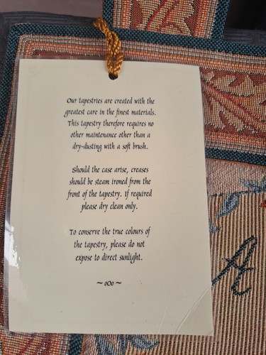 Traditional Tapestries Canterbury Cathedral Alphabet Sampler Wild Birds 60 X60cm - Picture 3 of 13