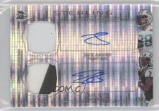 2014 Bowman Sterling 35/44 Jace Amaro Tajh Boyd #BSPDAR-AB Dual Patch Auto 0g48