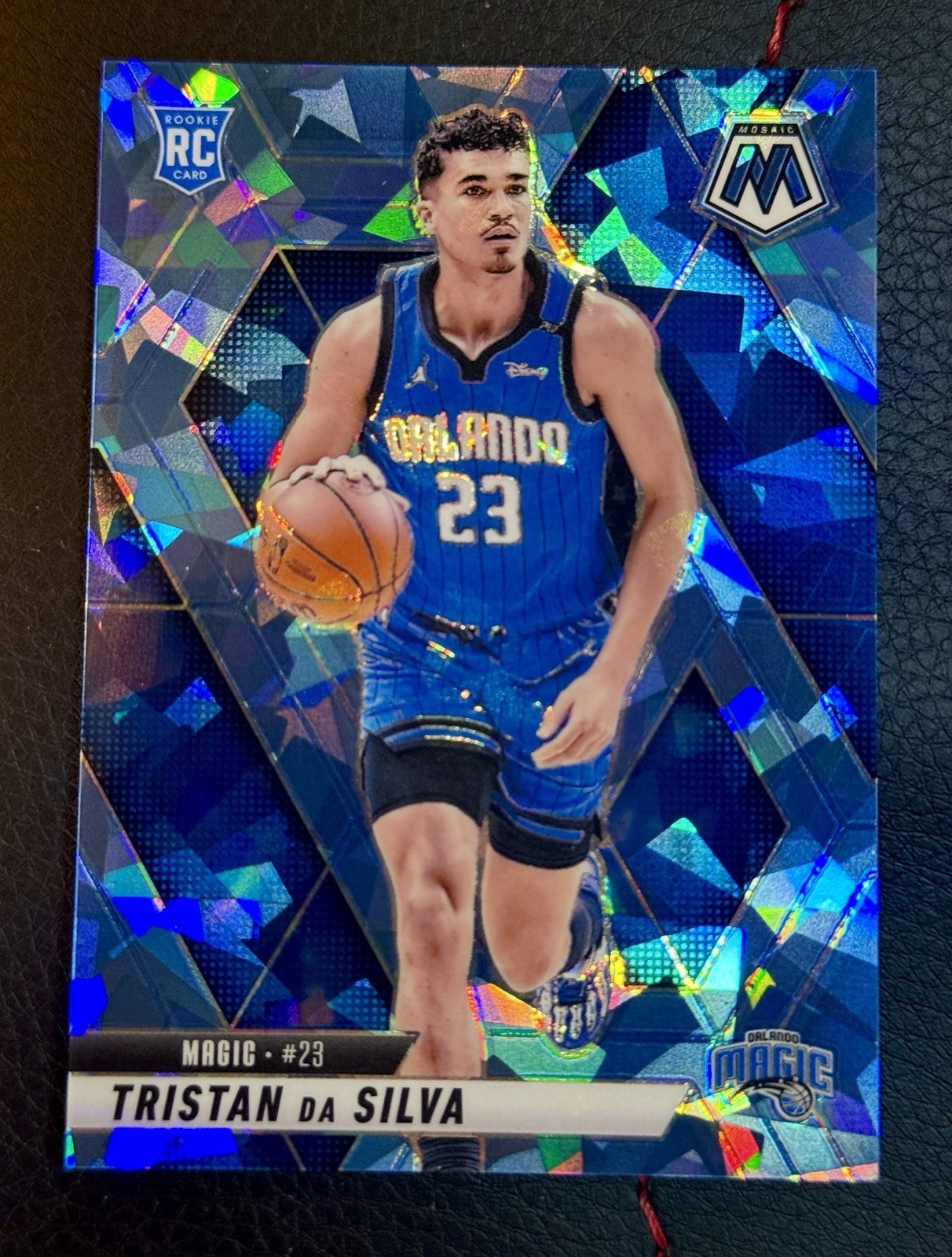 2024-25 Panini Mosaic - Rookies Tristan da Silva #230 Ice Mosaic Prizm /125 (RC)