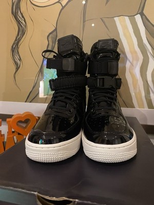  NIKE SF AIR FORCE 1 HIGH RUBY ROSE DAMEN SCHWARZ  NEU MIT OVP GR.40 