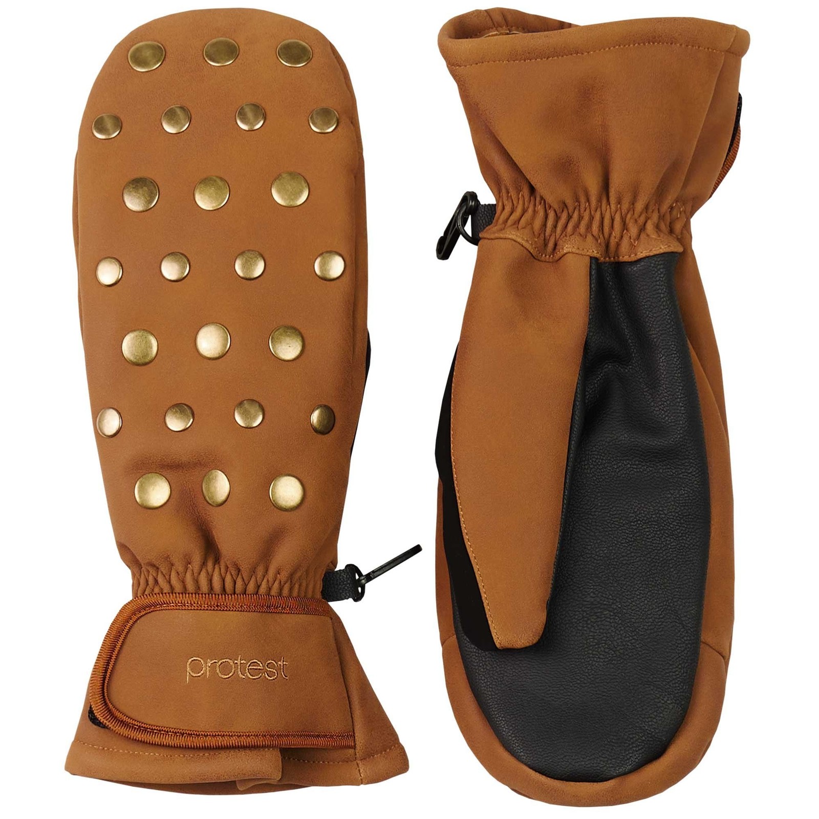 Protest Honest Mitten - Sample: Teddy Brown: M