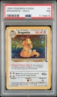 Dragonite 4/62 Pokemon TCG Fossil Holo PSA 7 NM