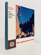 100 Genussklettereien in den Alpen von Walter Pause 2. Auflage 1960 Klettern KVR