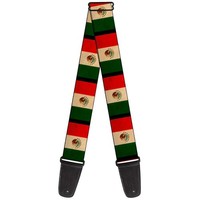 Guitar Strap - Mexico Flag Distressed (Us Import) ACC NEU