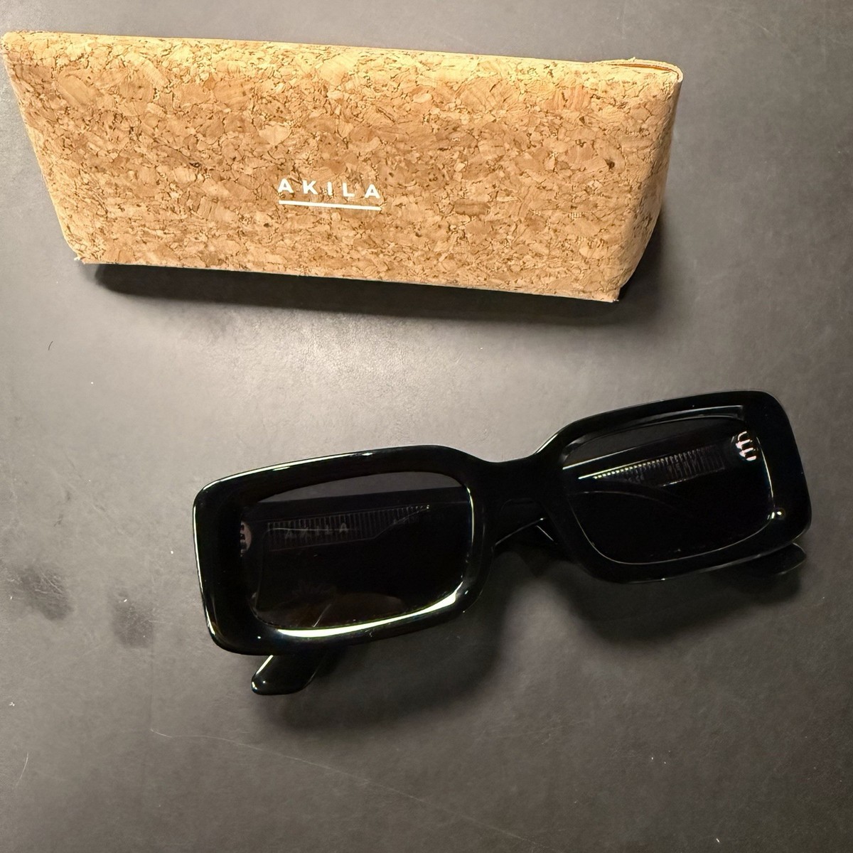 AKILA Verve Uni-Sex Black Sunglasses | eBay