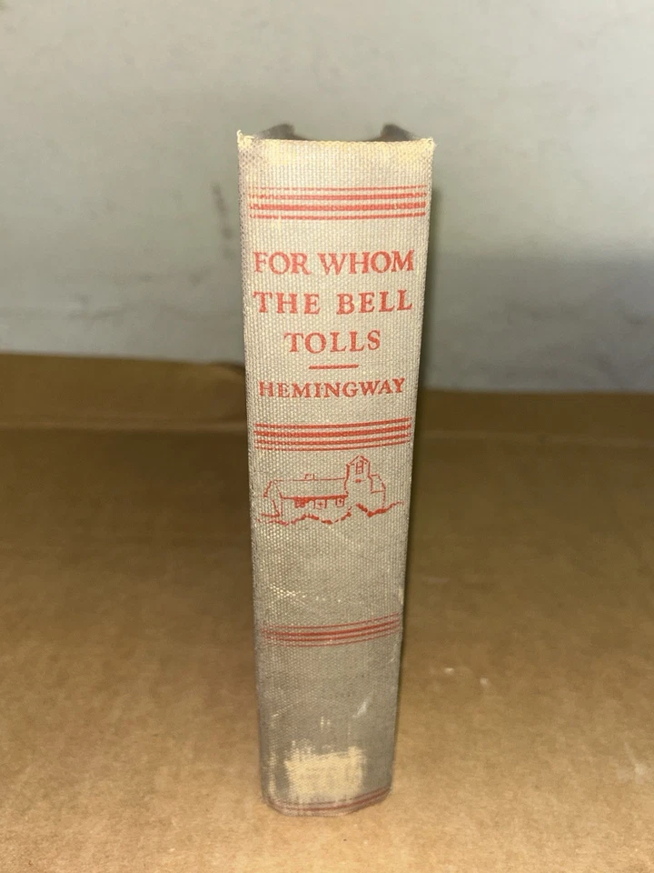 1940 For Whom The Bell Tolls By Ernest Hemingway 1st Edition Scribners Son HC+DJ — 第 3/4 张图片