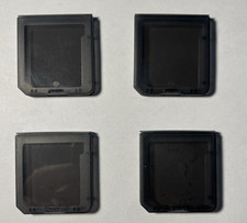 Lot Of 4 DS Case Plastic Cartridge Nintendo Game Dust Covers Black