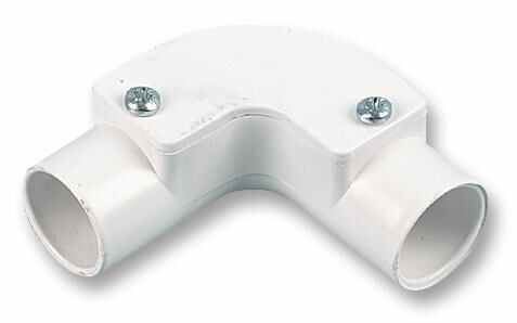 PRO POWER - Inspection Elbow 20mm White Single Pack