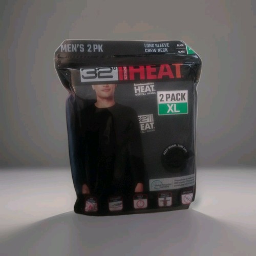 32 Degrees Heat-Crew Neck, Long Sleeve-XL, 2 Pack (New) - Picture 1 of 4