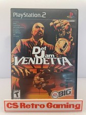 Def Jam Vendetta (PlayStation 2, PS2) Complete w/ Manual Tested Good Condition