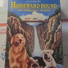 Walt Disney Home Video Homeward Bound: The Incredible Journey VHS 1993 G